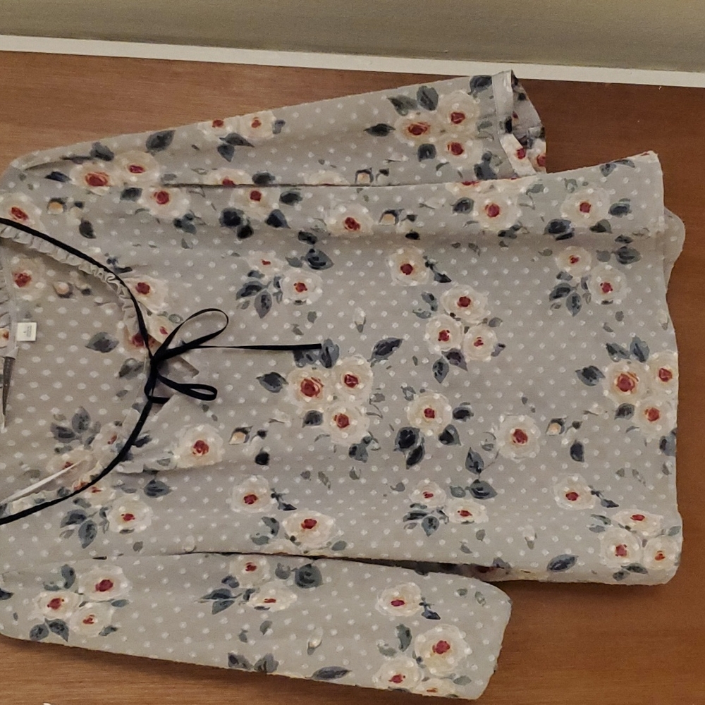 Light weight blue blouse